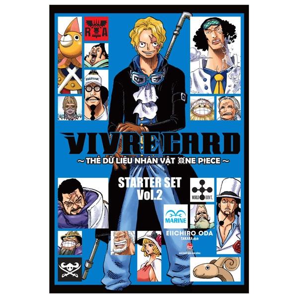 Vivre Card - Thẻ Dữ Liệu Nhân Vật One Piece Starter Set - Tập 2 - Tặng Kèm Obi
