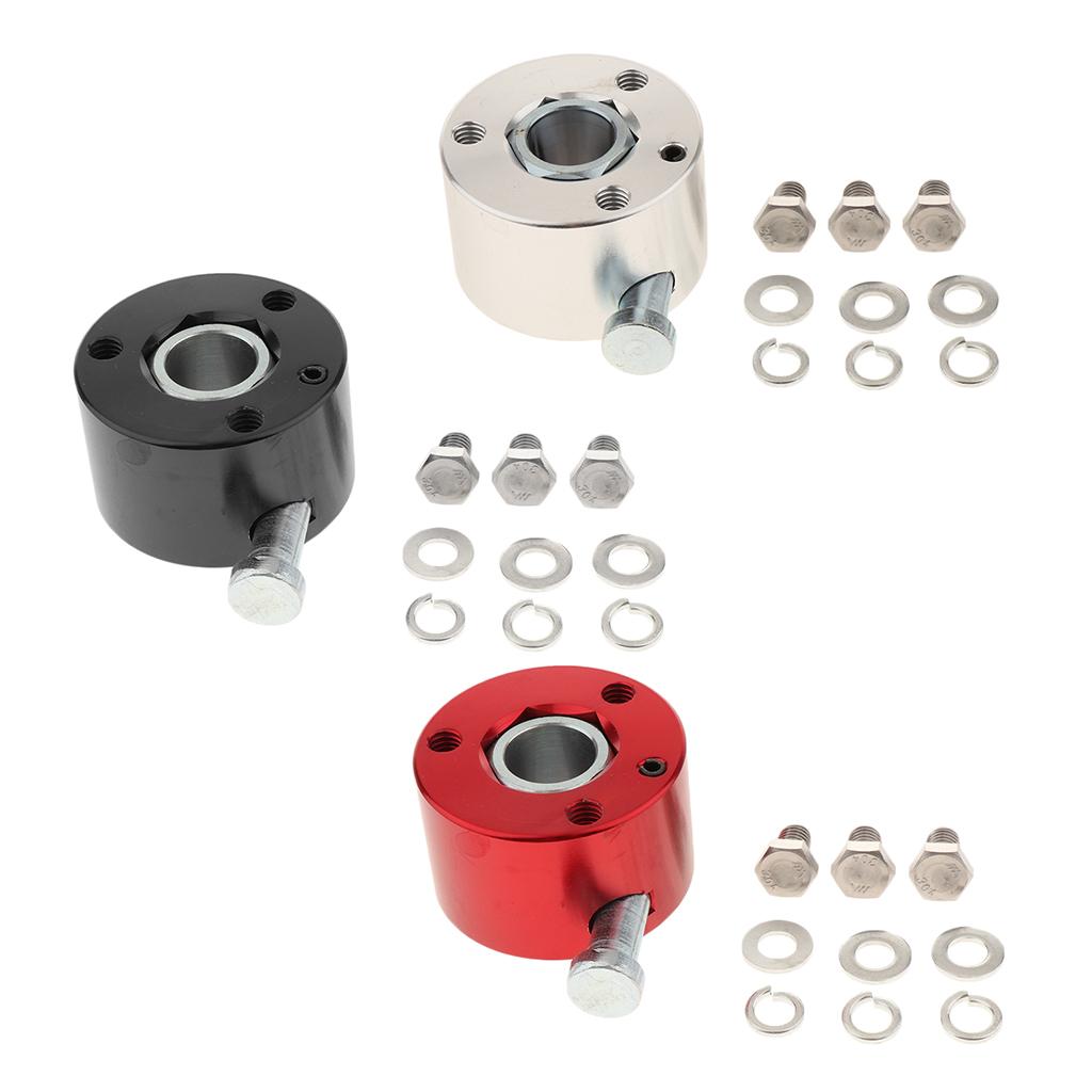 Universal Aluminum 360 Steering Wheel Quick Release Disconnect Hub