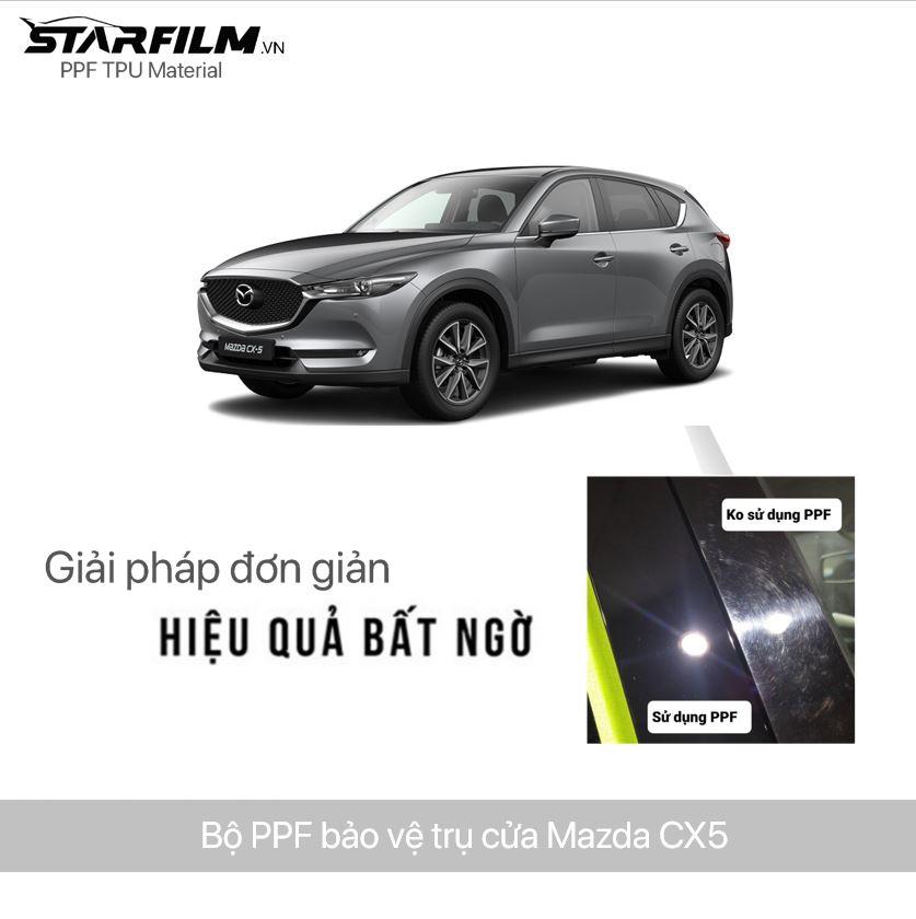 Mazda CX5 PPF TPU Trụ bóng chống xước tự hồi phục STARFILM