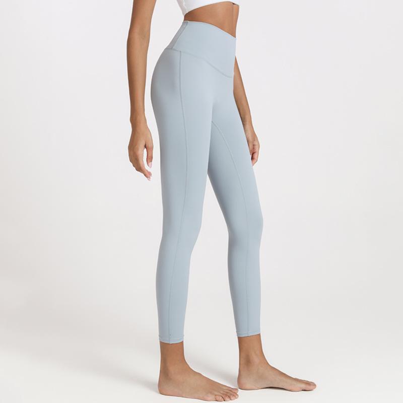 Nàng Tiên Cá Đường Cong V-Dây Cao Cấp Ẩn Lớn Bỏ Túi Chặt Quần Tập Yoga Phong Phú Co Giãn Mềm Mại Thoáng Vải Pilates quần Legging Nữ
