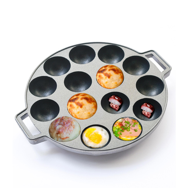 Khuôn Làm Bánh Bạch Tuộc Chống Dính 14 Lỗ Takoyaki Hàng VNCLC