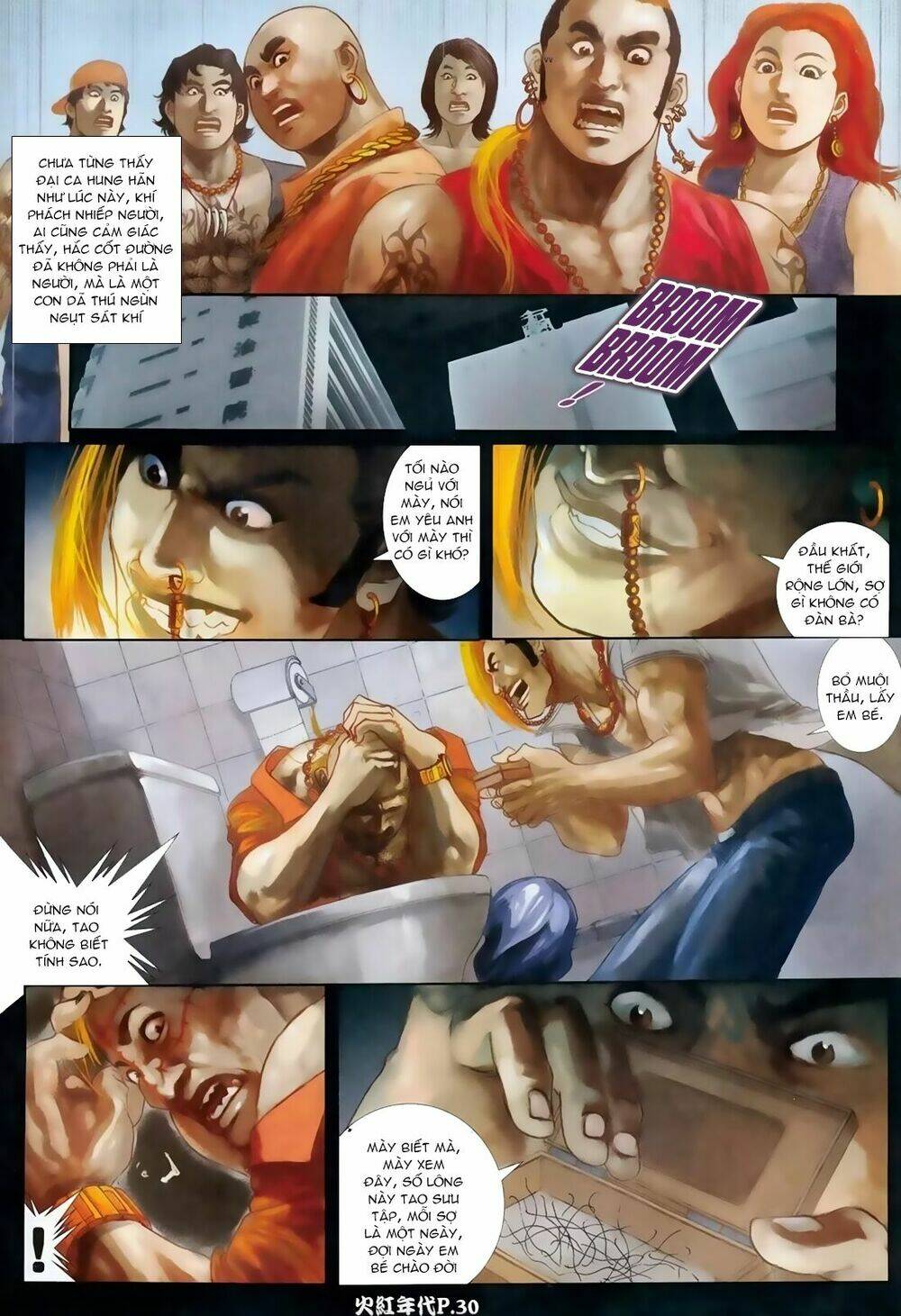 hỏa hồng niên đại hắc cốt đường chapter 78 23