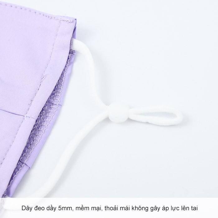 Khẩu trang chống nắng cho trẻ em UV100 LC20472 - Chỉ số UPF50+, vải có tính năng kháng khuẩn & chống thấm