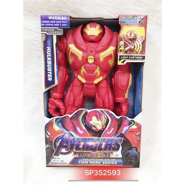Hộp siêu anh hùng 1 thằng, pin đèn, âm thanh, Tian Hero Series - SP352593