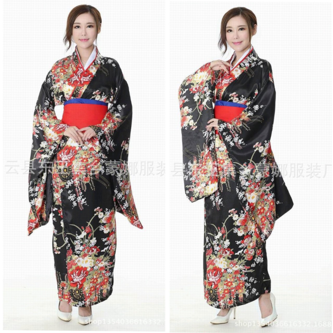 Trang phục Kimono Nữ Nhật Bản bộ Yukata truyền thống Nhật Bản dành cho nữ