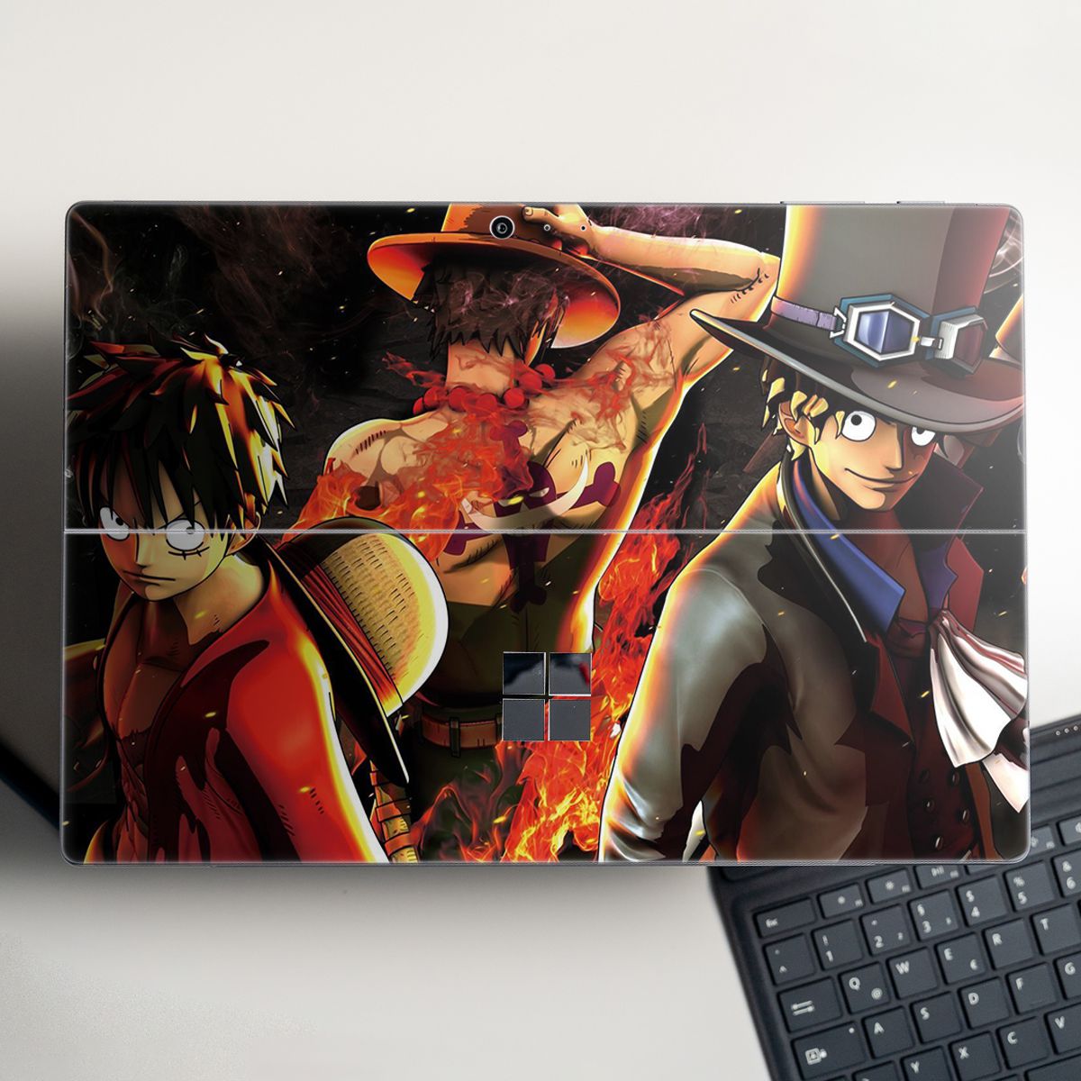 Skin dán hình One Piece x22 cho Surface Go, Pro 2, Pro 3, Pro 4, Pro 5, Pro 6, Pro 7, Pro X