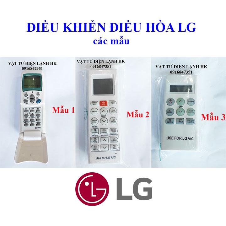 (Các mẫu) Điều khiển cho điều hòa LG - Remote cho máy lạnh LG