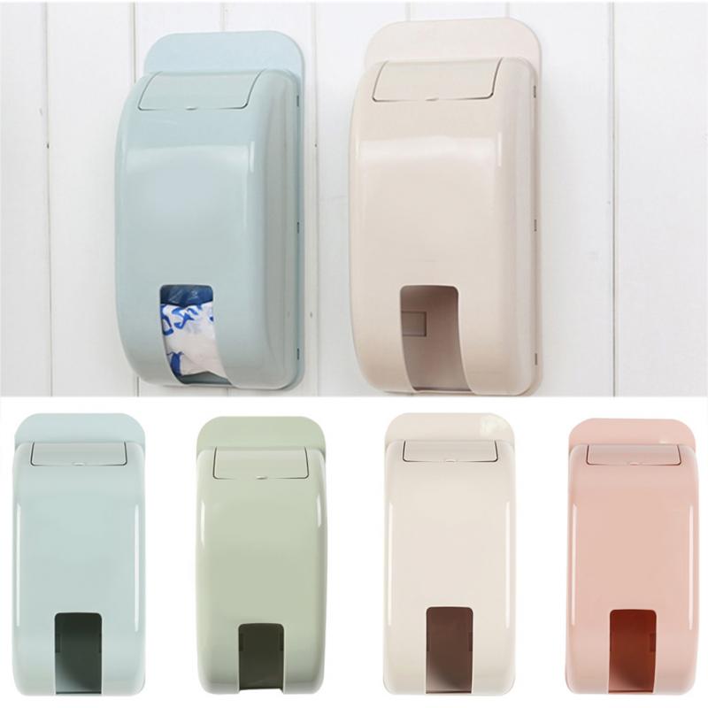 Hộp Đựng Túi Nilong treo tường không cần khoan đục thiết kế tinh tế và tiện dụng - Hàng chính hãng Việt nhật