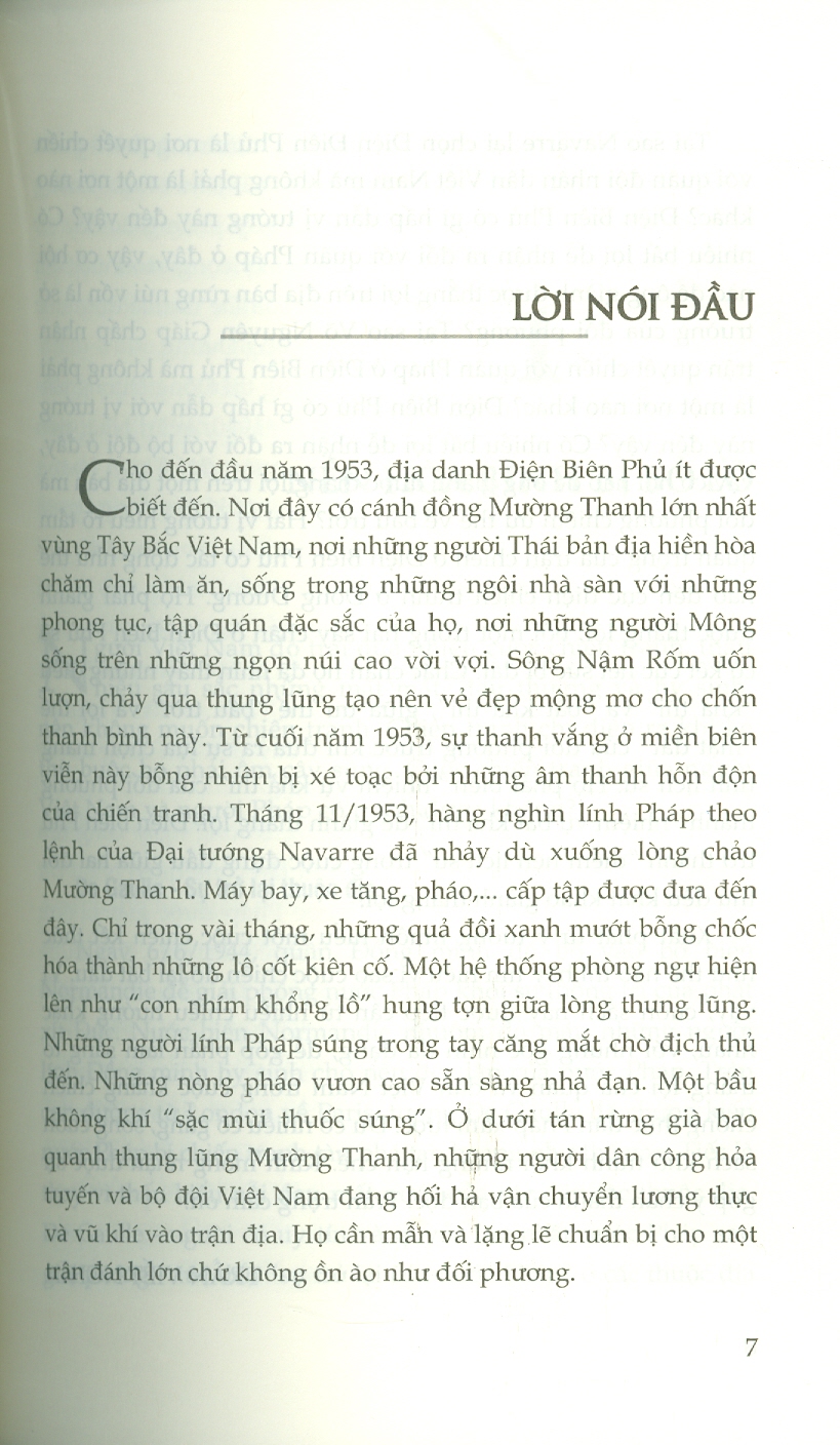 ĐIỆN BIÊN PHỦ: NHIỆM VỤ BẤT KHẢ THI - Trần Viết Nghĩa - NXB Chính trị quốc gia sự thật