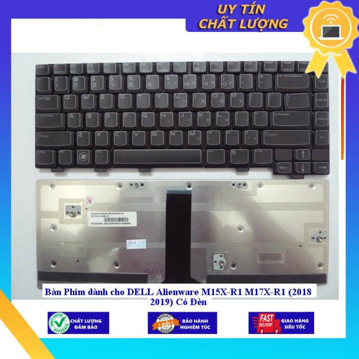 Bàn Phím dùng cho DELL Alienware M15X-R1 M17X-R1 Có Đèn - Hàng Nhập Khẩu New Seal