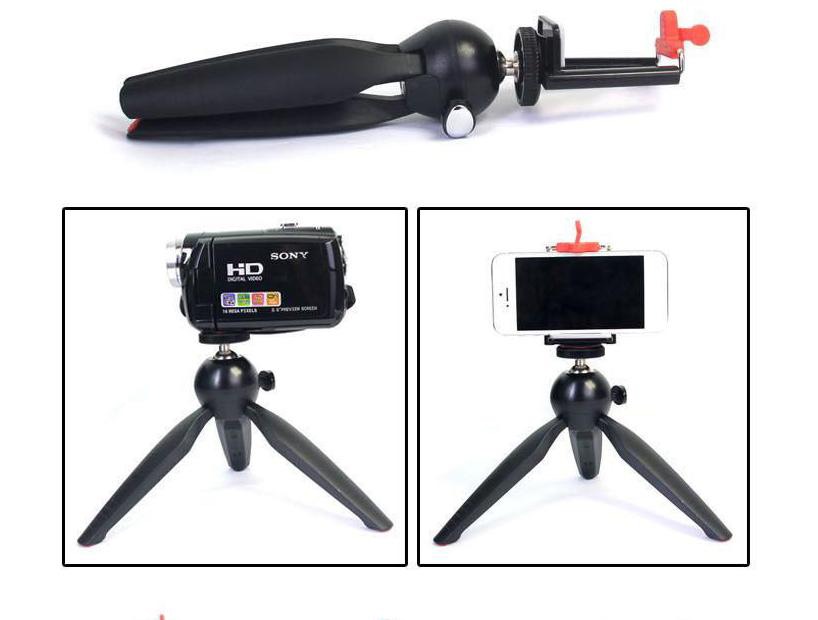 Chân 3 Tripod YT228 Dùng Cho Điện Thoại, Máy Quay, Máy Ảnh, Gopro , Nối dài cho gimbal