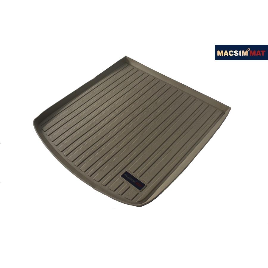 Thảm lót cốp xe ô tô Audi A5 2012-2017 nhãn hiệu Macsim chất liệu TPV cao cấp màu be