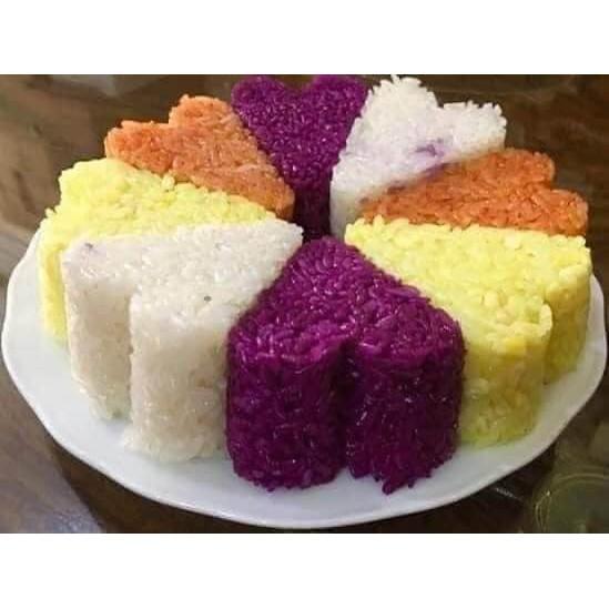 Khuôn xôi tách miếng hình bông hoa