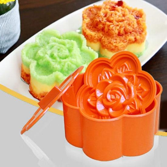 Khuôn làm xôi hình bông hoa hồng rất đẹp