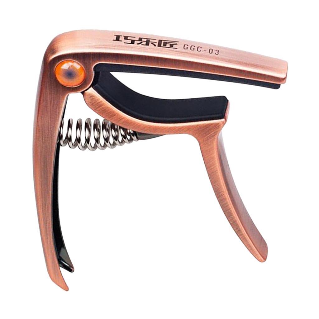 Quick Change Tune Clamp Trigger Capo For Acoustic Folk Electric Guitar