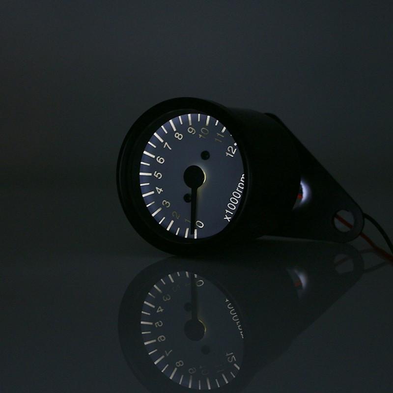 Đồng hồ công tơ mét kết hợp đèn LED 12K RPM độc đáo dành cho xe mô tô