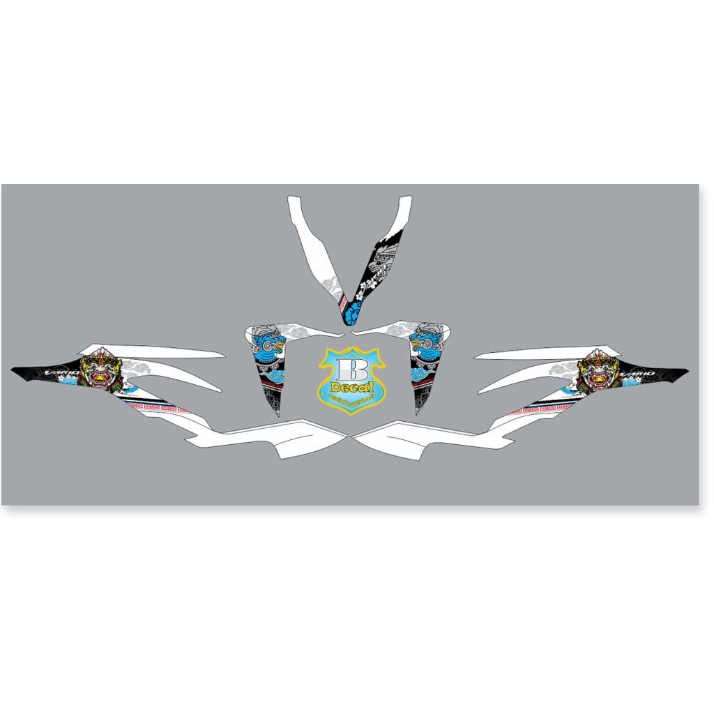 Tem rời dành cho vario 150 đầu lân trắng