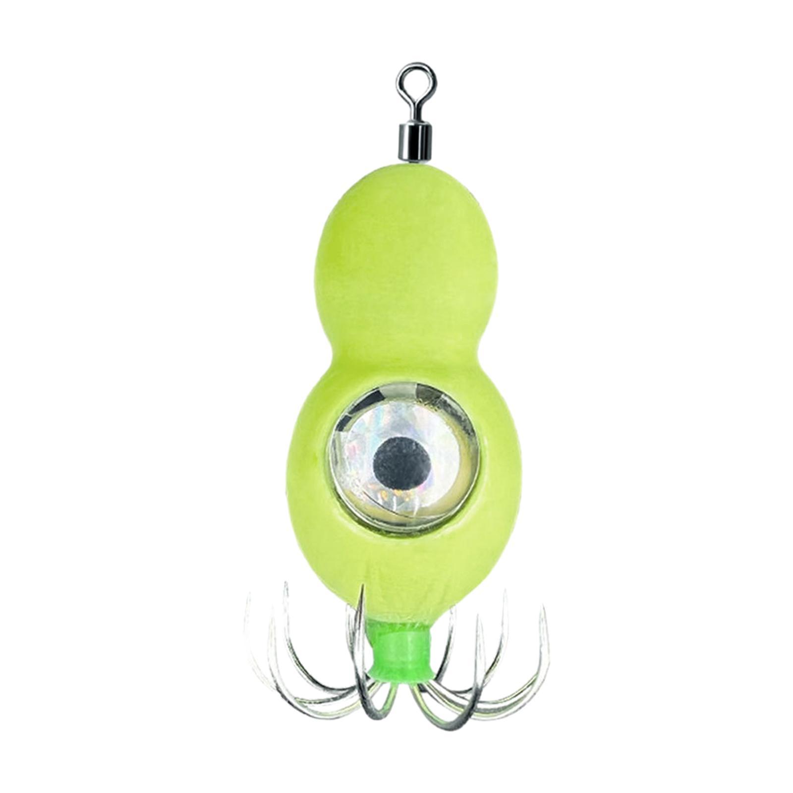 Luminous Squid Jigs Hook Fishing Jigs Lures LED Fishhook Saltwater Equipment