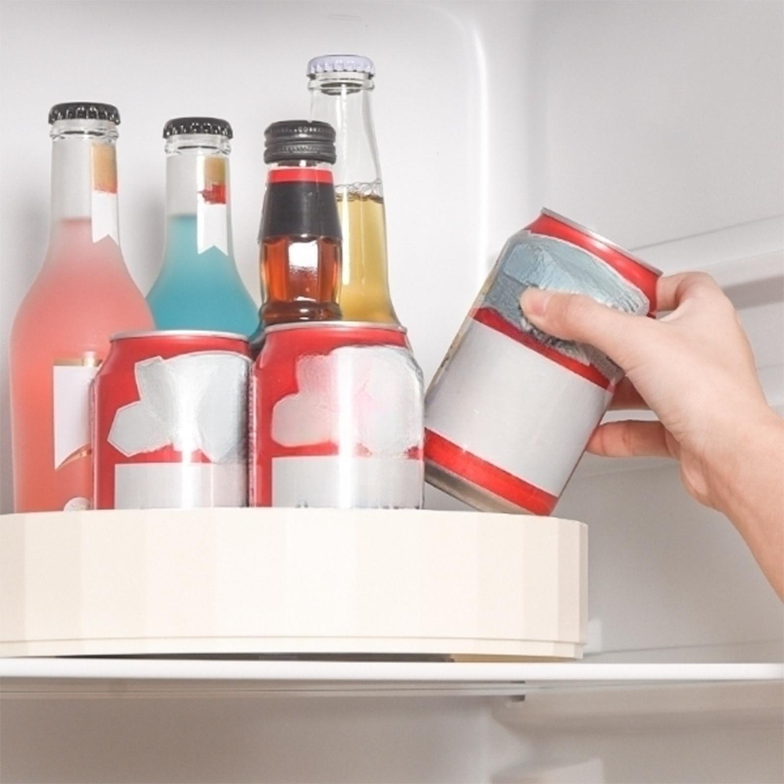 Lazy Susans Turntable Cabinet and Pantry Storage Desktop Storage Tray Baking Storage Turntable Condiments Storage Rack for Vanity Save Space