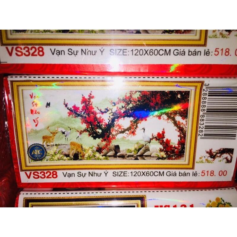 Tranh đính đá Vạn Sự Như Ý Vs328 chưa đính