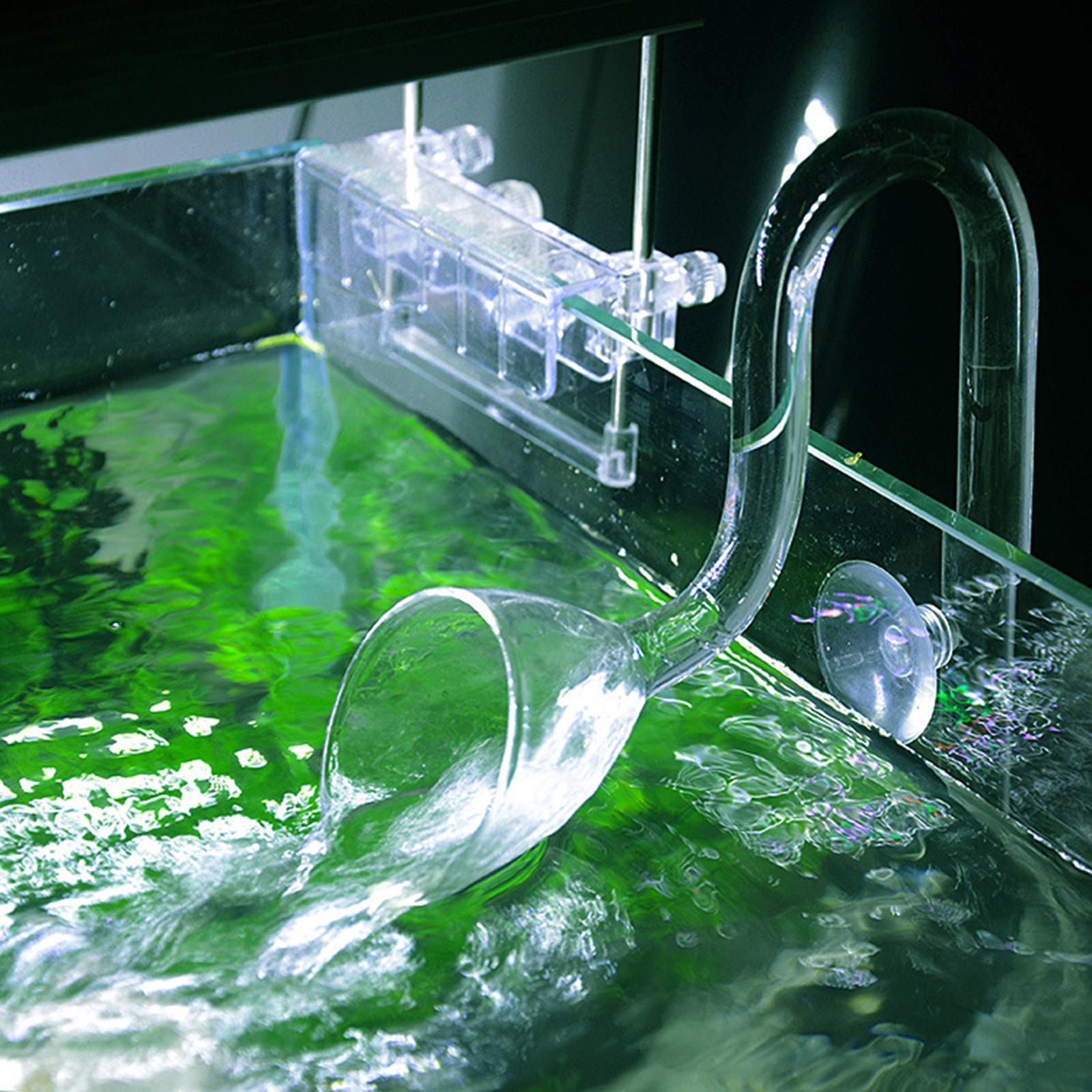 Glass Lily Pipe Inflow Inflow/Outflow 12/16mm Glass Aquarium Water  Tank Filter