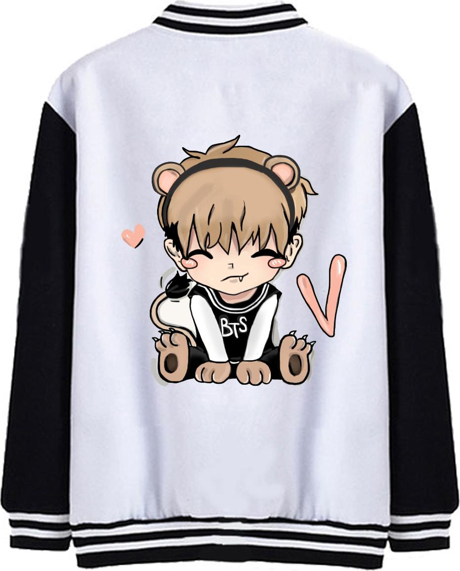 Áo Khoác Bomber BTS V Chibi