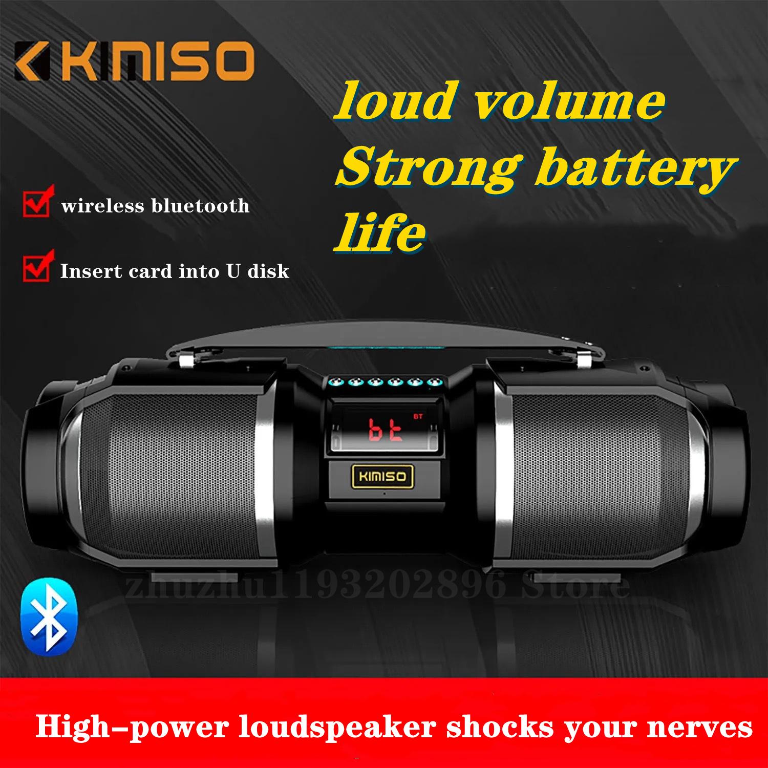 Loa kép công suất 40W Loa siêu trầm Bluetooth công suất cao Loa ngoài trời Gia đình Xe hơi Karaoke Âm thanh với thẻ micrô Đĩa U Màu sắc: Xám