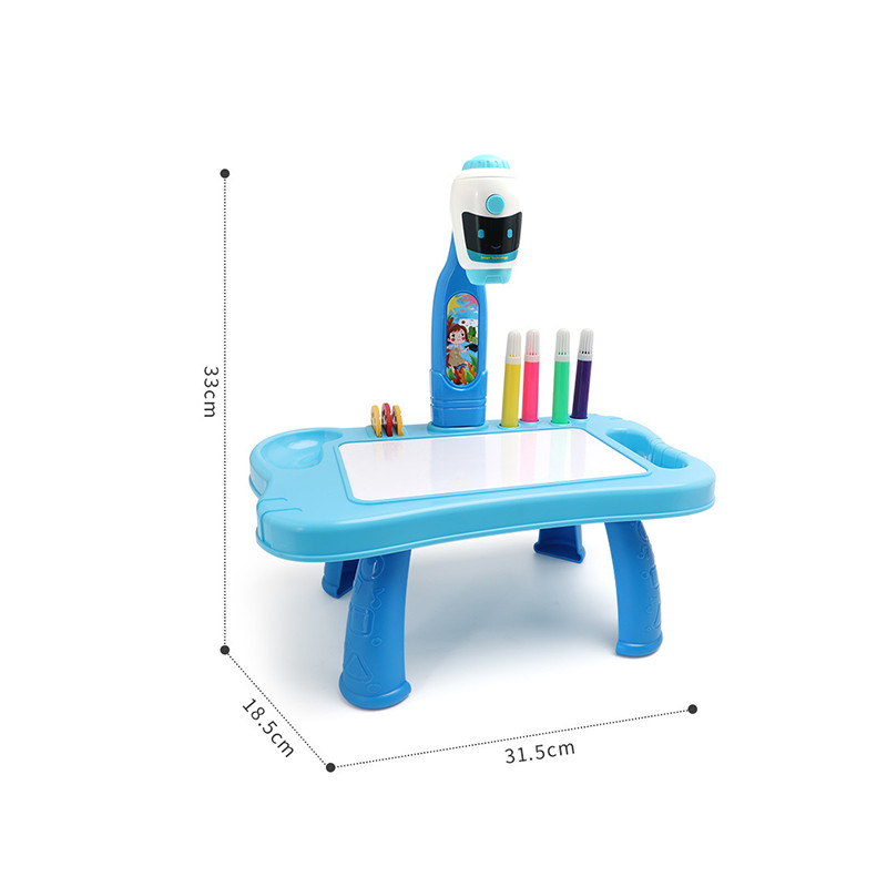 Bộ Đèn Chiếu Hình Tập Vẽ Tranh Cho Bé - Máy Chiếu Đa Năng Giúp Phát Triển Trí Não E359