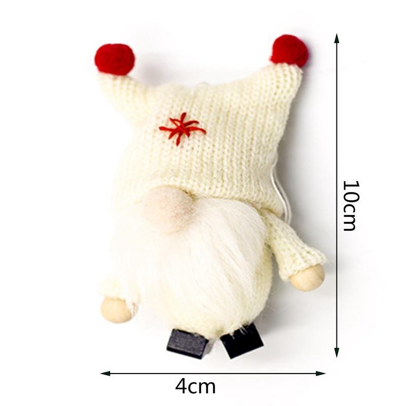 Tmdbyx Búp bê nhồi bông trang trí Giáng Sinh dễ thương