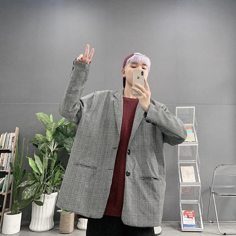 Sale 50% áo blazer unisex nam nữ áo vest hang quốc
