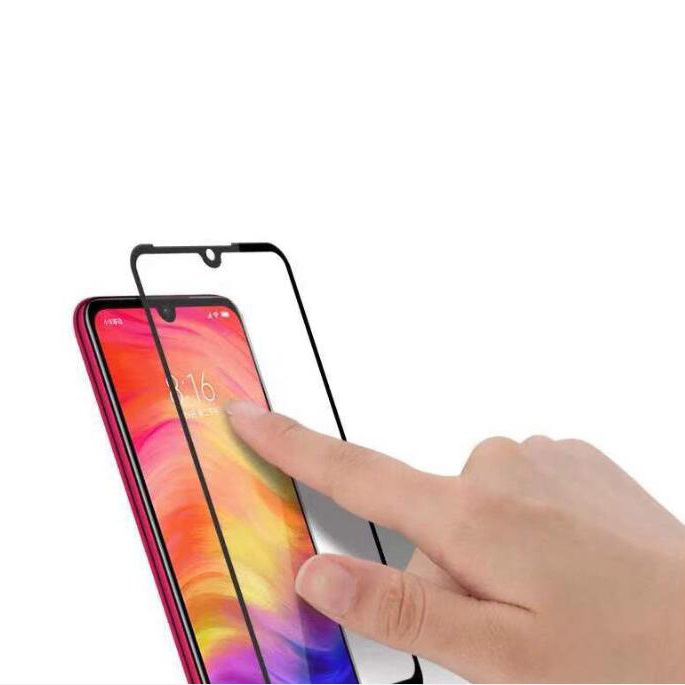 Tấm dán kính cường lực full 5D dành cho Xiaomi Redmi 7 tràn màn hình