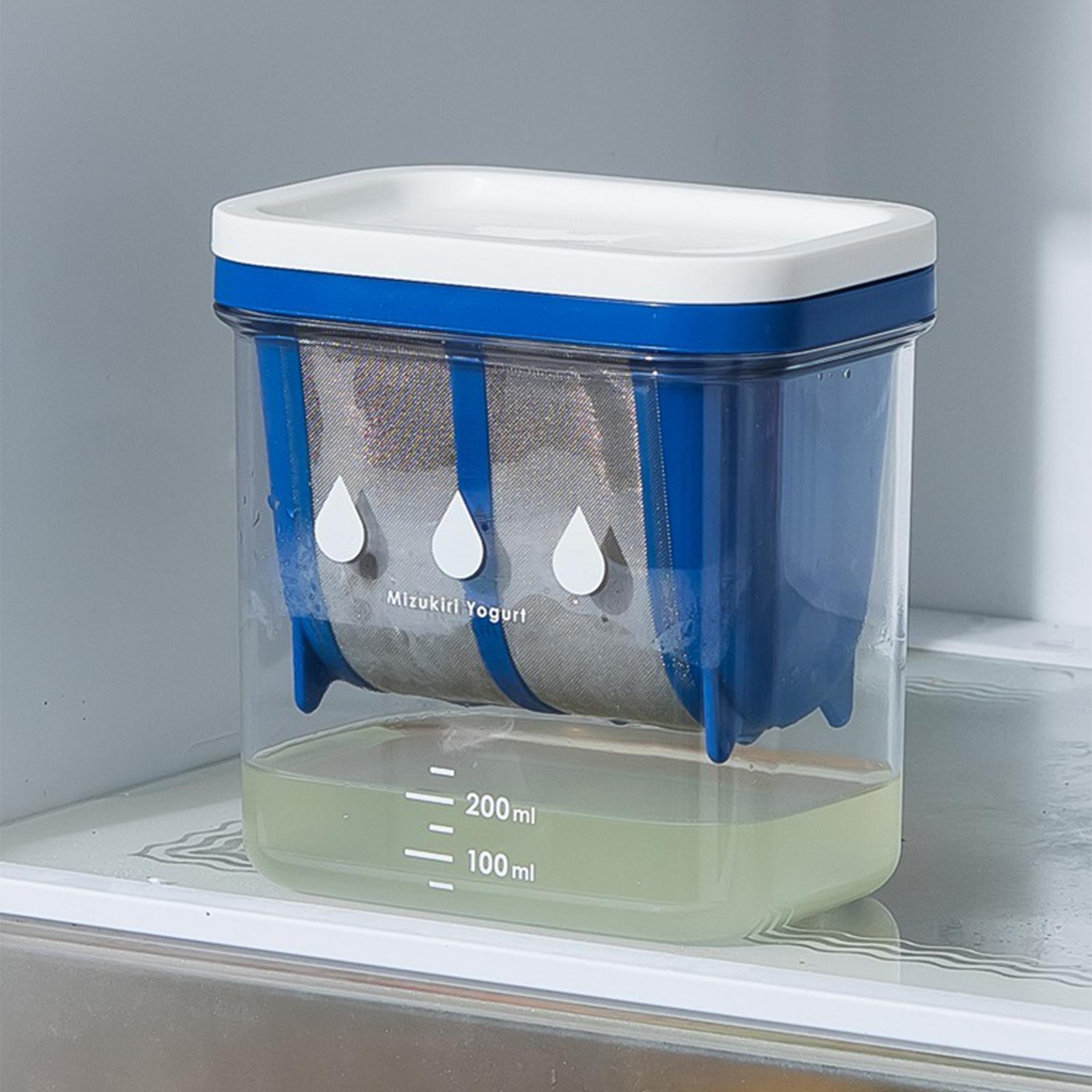 Greek Yogurt Maker Strainer Food Strainer Household with Lid Yogurt Filter