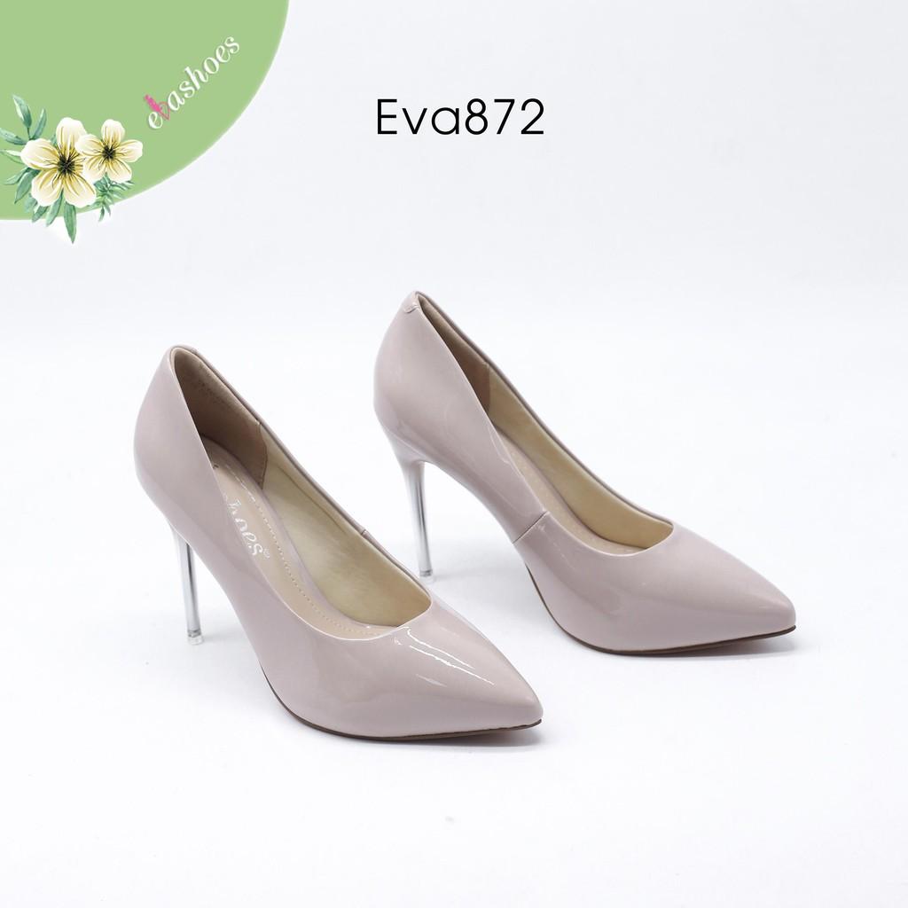 Giày Cao Gót Da Bóng 9cm Evashoes - Eva872