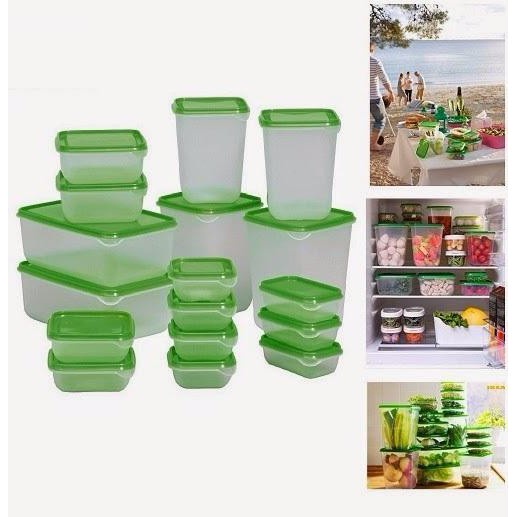 Bộ Hộp 17 Món AIKE - Set 17 Hộp Nhựa Đựng Bảo Quản Thực Phẩm Cao Cấp