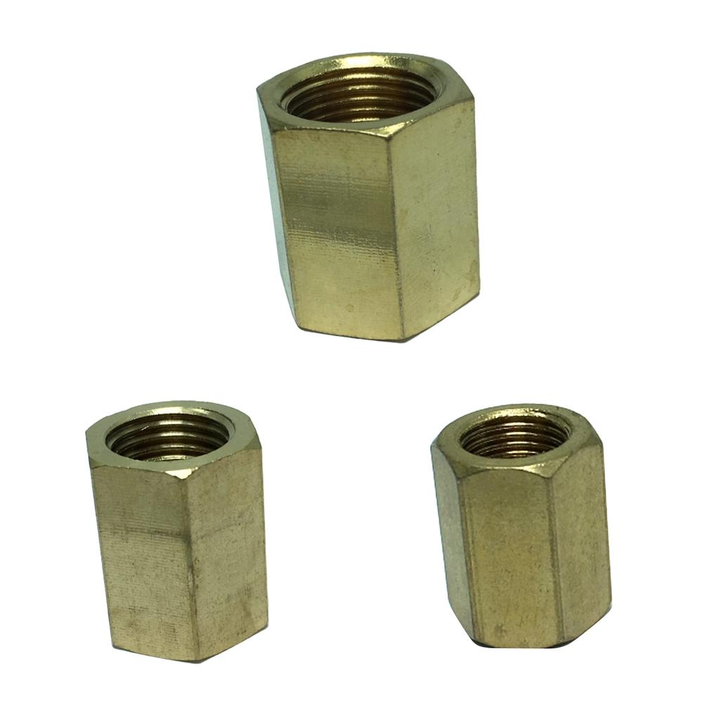 Full Brass Female X Female Thread Brass Connector Adapter Pipe Tube Fitting