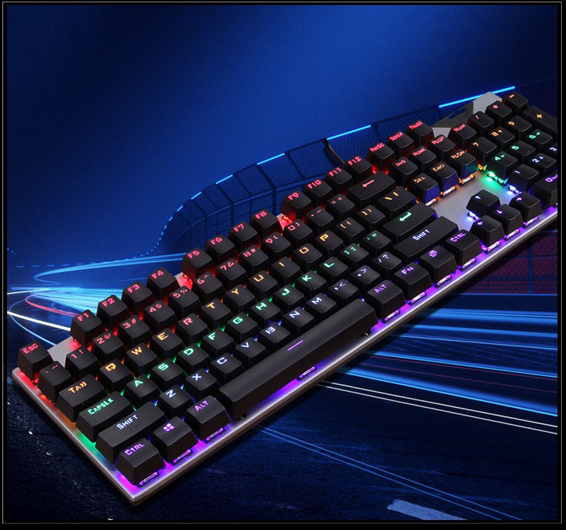 Bàn phím cơ FV-Q302 Full LED chuyên game