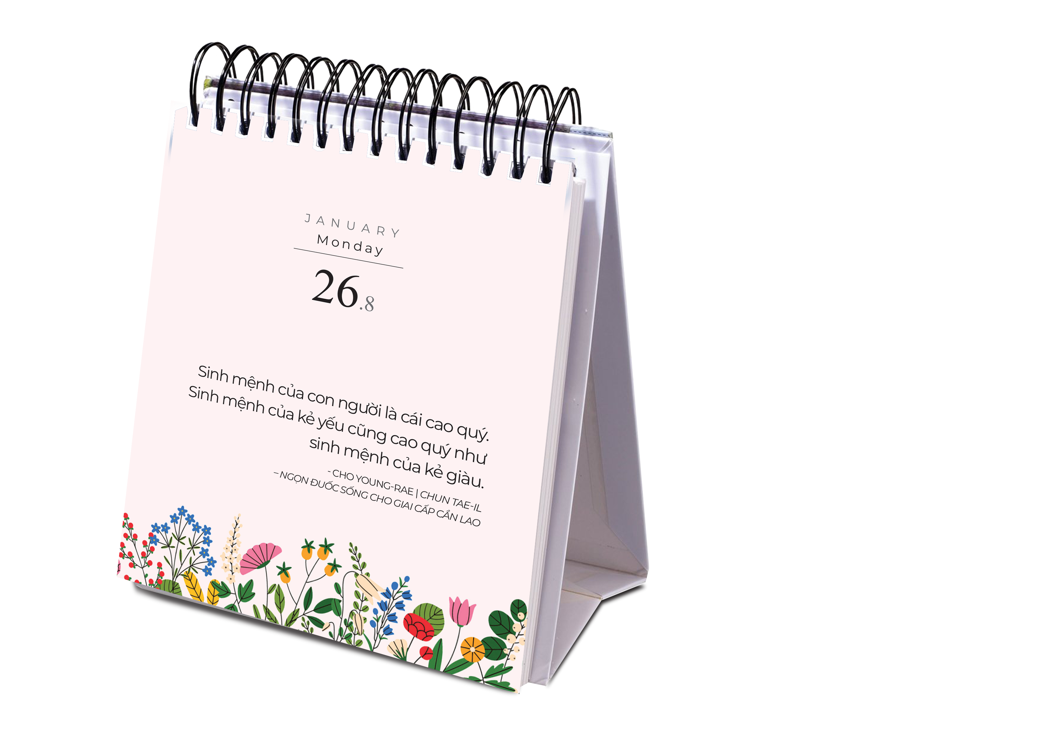 LỊCH BÀN BÍNH NGỌ 2026: GIEO MẦM YÊU THƯƠNG - Phanbook