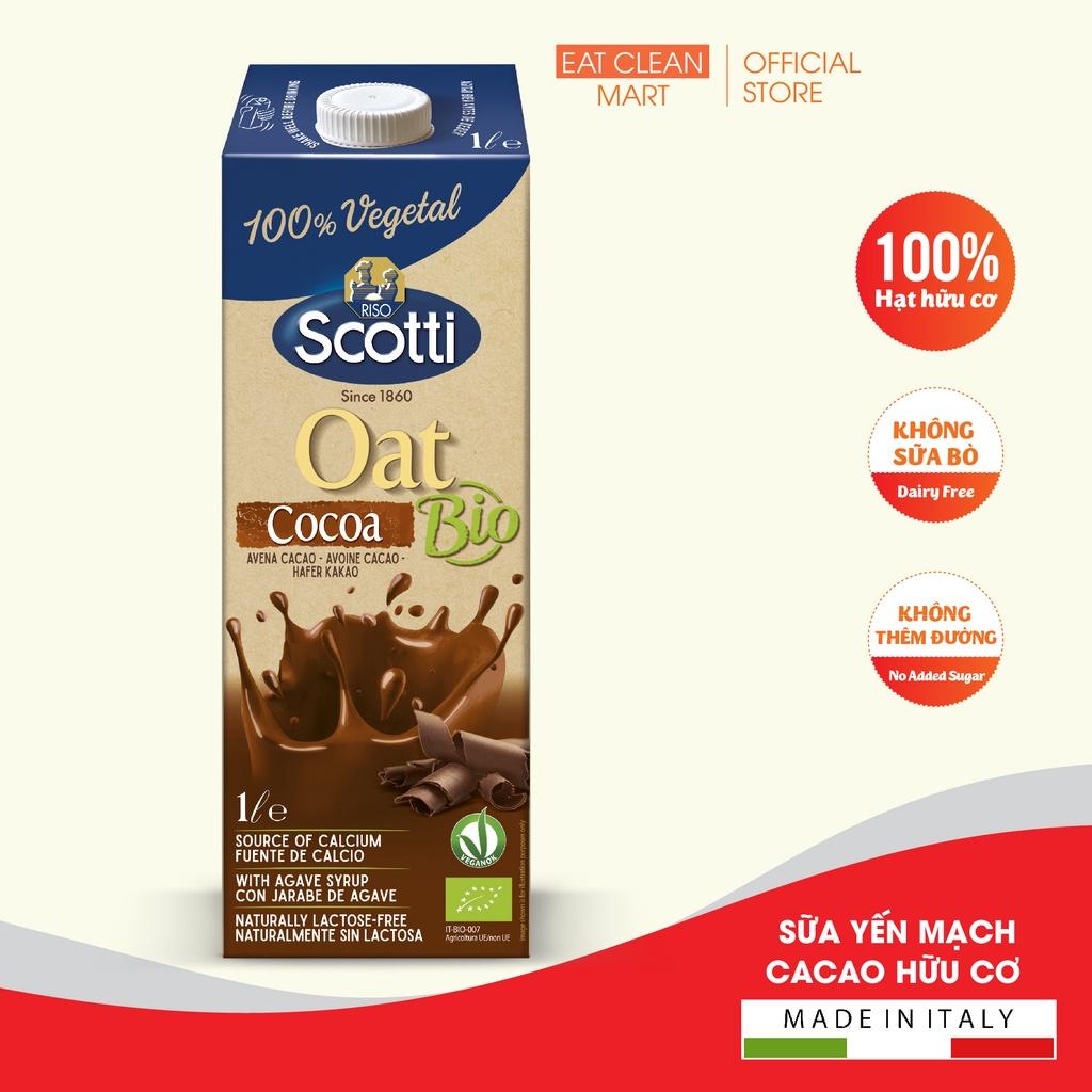 Sữa Yến Mạch Cocoa Riso Scotti - Oat Cocoa Drink - 1L