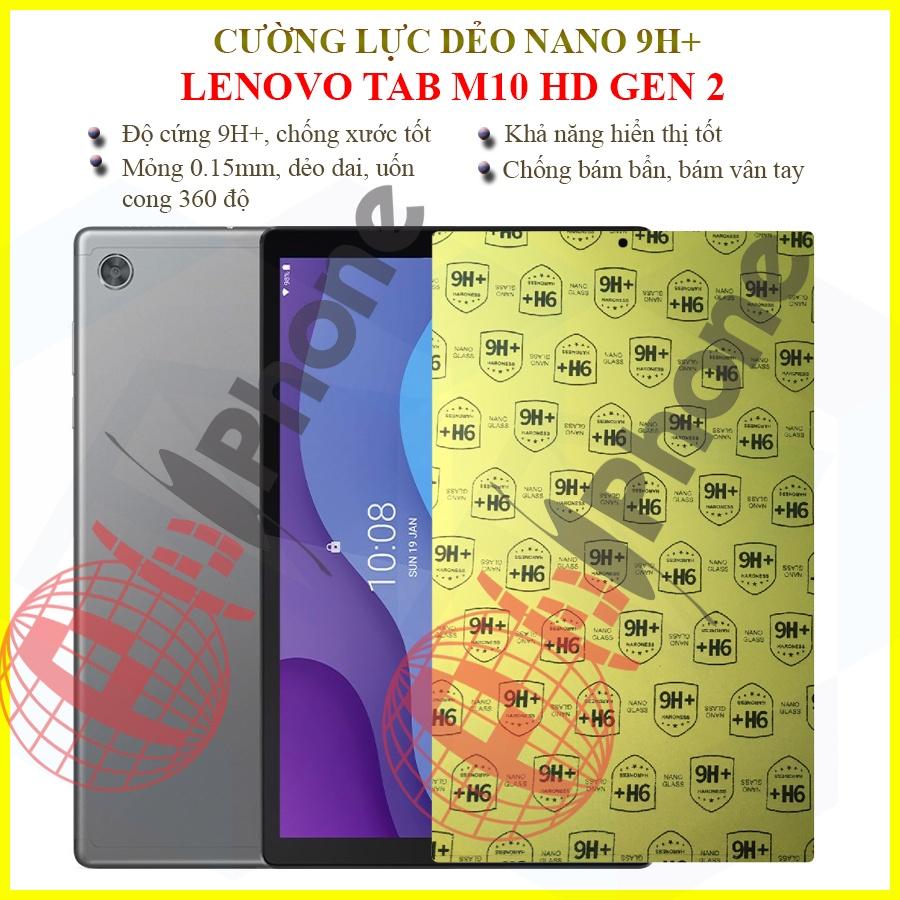 Dán cường lực dẻo nano dành cho Lenovo Tab M10 HD Gen 2 10.1inch