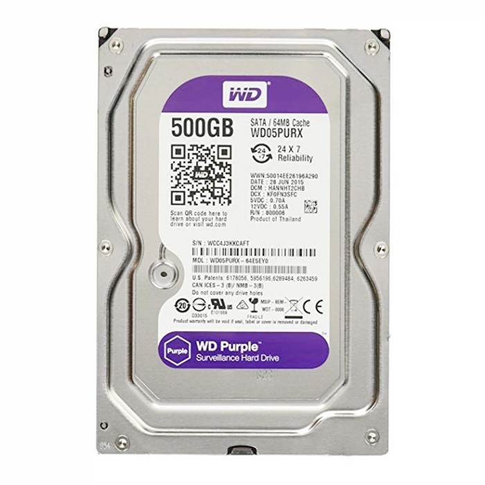 Ổ cứng HDD tím/Seagate 500G-1TB- 2TB chuyên dụng cho camera- Hàng chính hãng