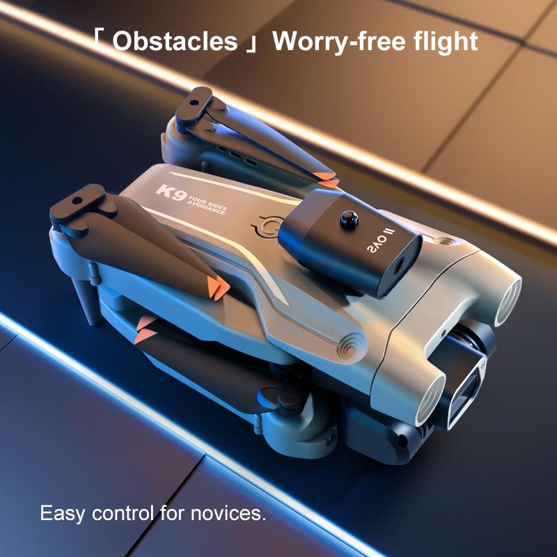 K9 Pro Mini DRONE 4K Trở ngại chuyên nghiệp Tránh tránh quad bằng máy ảnh DRON DRON FLOW RC DRONE ĐÁ