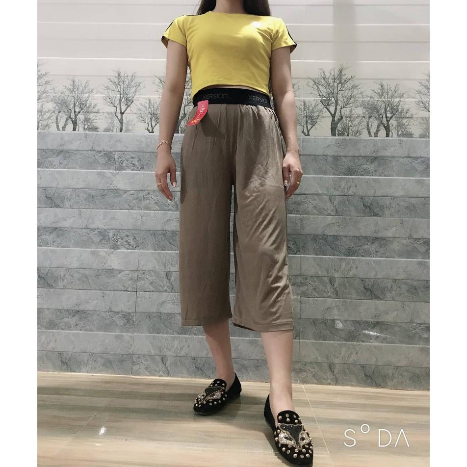 QUẦN ỐNG RỘNG XẾP LY LỬNG THỜI TRANG XIXO CAO CẤP MÃ QUAN0002