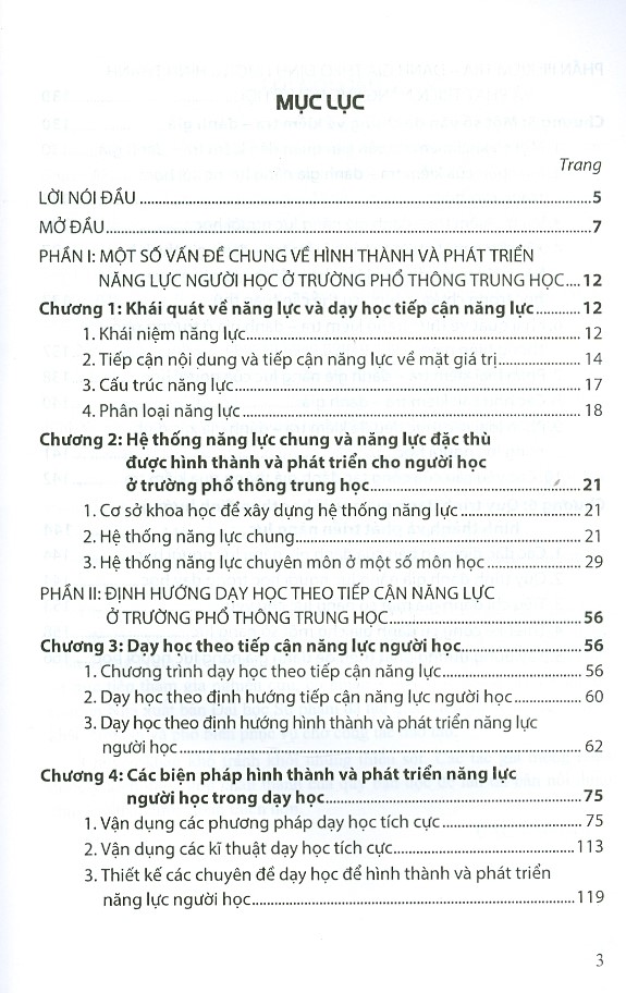 Dạy Học Theo Định Hướng Hình Thành Và Phát Triển Năng Lực Người Học Ở Trường Phổ Thông