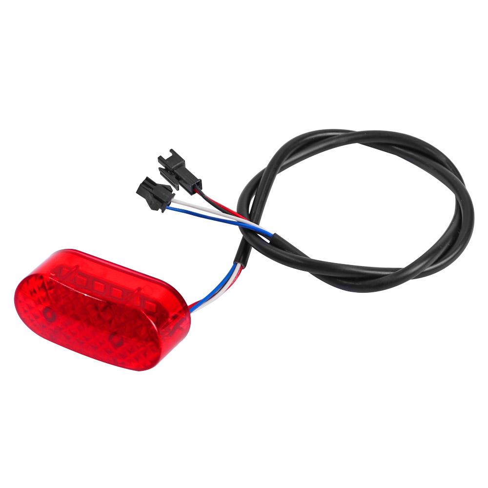 Chiếc đèn sau xe tay ga phía sau 8 inch Đèn đèn LED Đèn dừng Phanh Đen đêm Đèn an toàn cho xe trượt băng E-Bike.