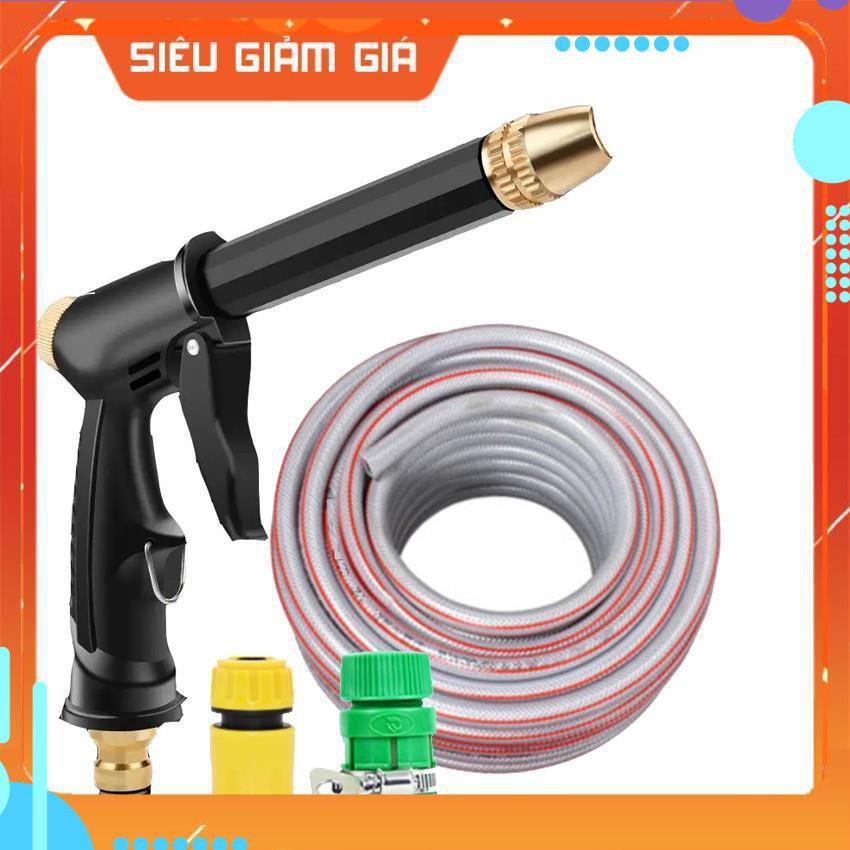 Bộ dây và vòi xịt rửa xe tưới cây tăng áp,vòi xịt rửa,vòi tưới cây 810-2498