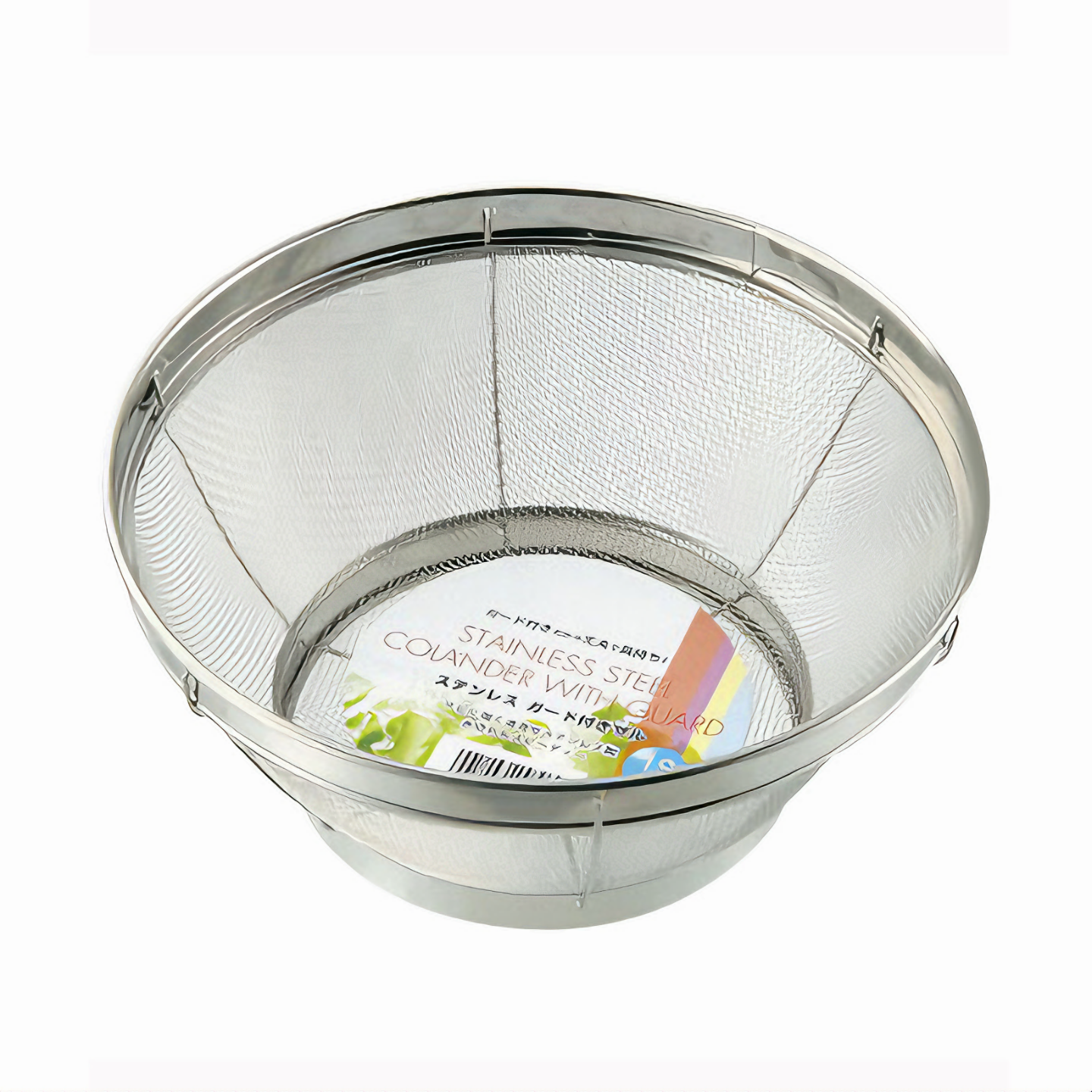 Rổ lưới vo gạo, đựng trái cây rau quả inox cao cấp không gỉ tiện lợi 25cm - Hàng chính hãng