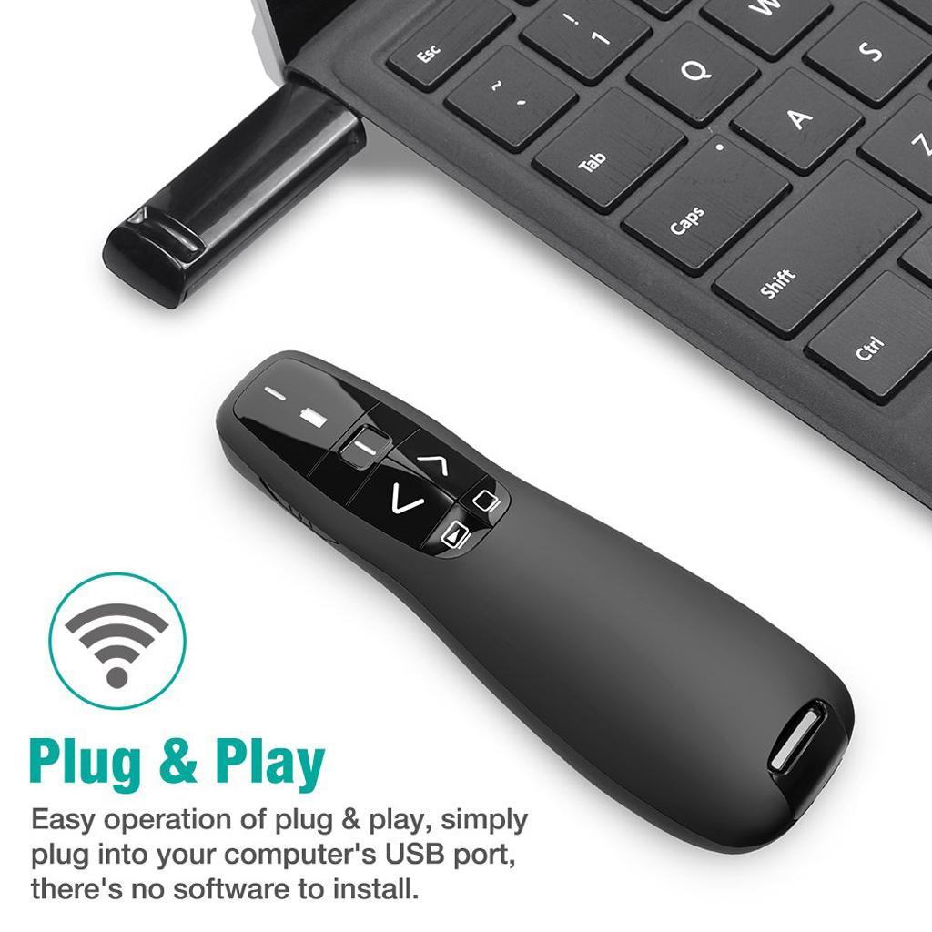 Handheld Wireless Presenter Power point Presentation Remote Control Clicker