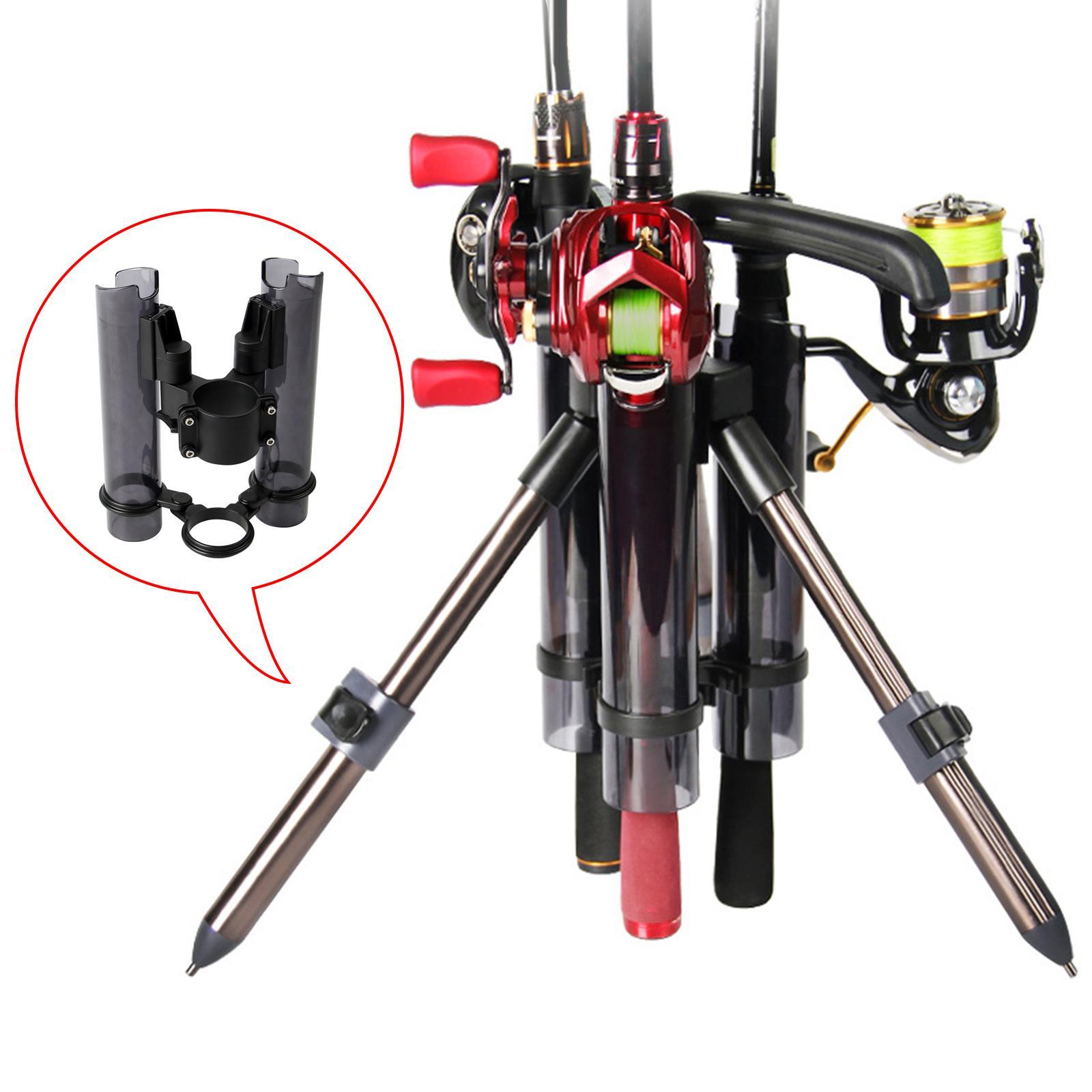 Rod Holder Expansion Rack Outdoor Fishing Pole Support for Boat Yacht Kayak