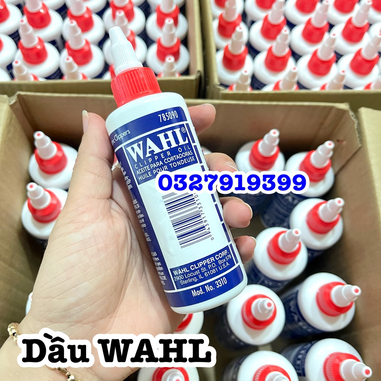 Dầu tra tông đơ WAHL 118 ml