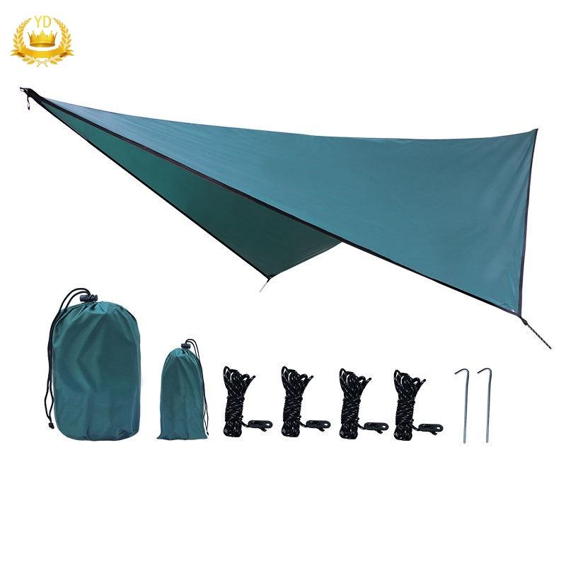 Camping Supplies Sunshade Cloth Waterproof Sunscreen Tent Four Diamond Canopy HB